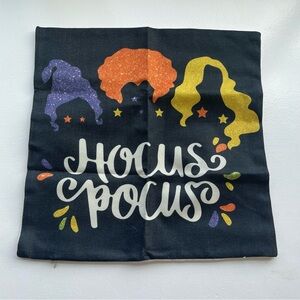 Hocus Pocus themed canvas pillowcase (no pillow included)